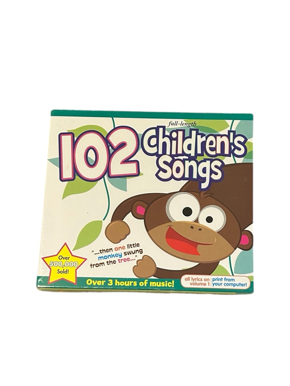 New 102 Children's Songs 3 CD Set- Kids Music CD